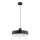 Lampada a sospensione con cavo NEVERA 1xE27/15W/230V nera