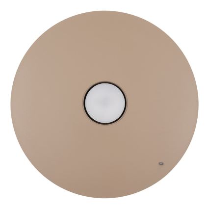 Lampada a sospensione con cavo PIATTO 1xGX53/15W/230V Ø 35 cm beige