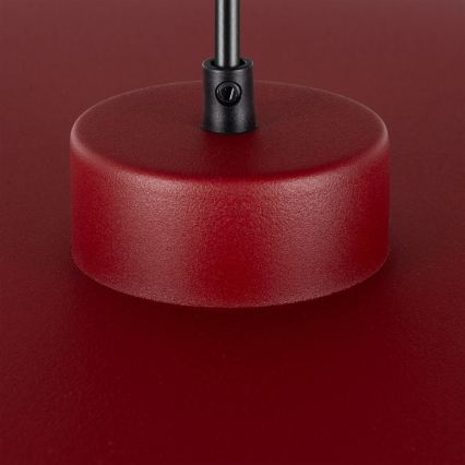Lampada a sospensione con cavo PIATTO 1xGX53/15W/230V Ø 35 cm bordeaux