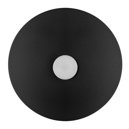 Lampada a sospensione con cavo PIATTO 1xGX53/15W/230V Ø 35 cm nero