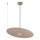 Lampada a sospensione con cavo PIATTO 1xGX53/15W/230V Ø 45 cm beige
