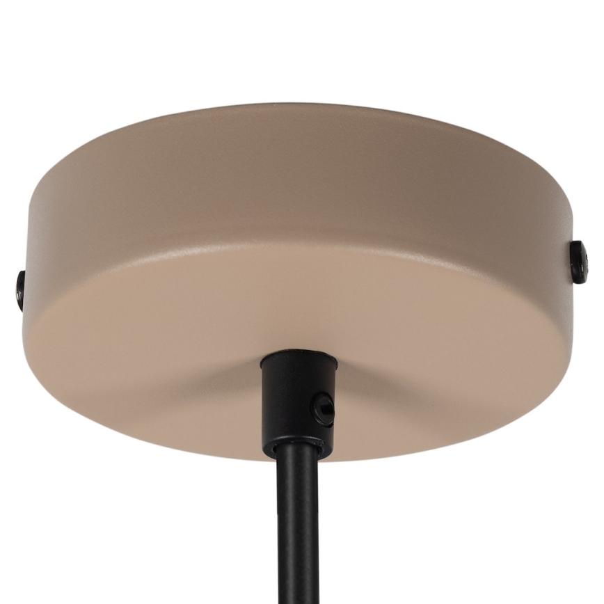 Lampada a sospensione con cavo PIATTO 1xGX53/15W/230V Ø 45 cm beige