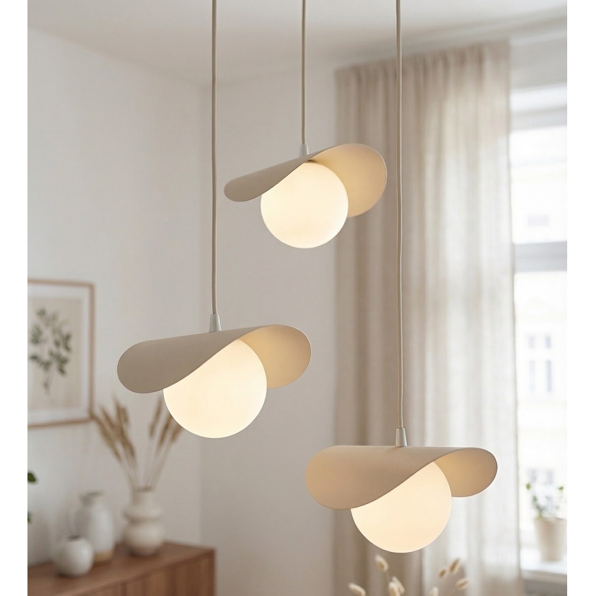 Lampada a sospensione con cavo RITUAL 1xG9/8W/230V beige