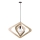 Lampada a sospensione con cavo ROXIE 1xE27/15W/230V marrone