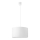 Lampada a sospensione con cavo SIRJA PLISADO 1xE27/15W/230V Ø 35 cm bianco
