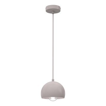 Lampada a sospensione con cavo SOOL 1xE27/15W/230V Ø 15 cm colore crema