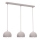 Lampada a sospensione con cavo SOOL 3xE27/15W/230V crema
