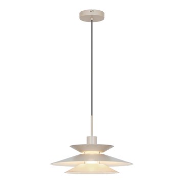 Lampada a sospensione con cavo STEVI 1xE27/40W/230V beige