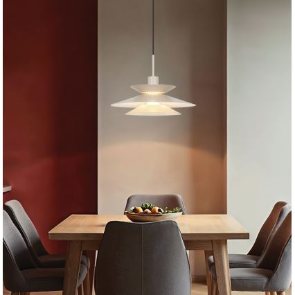 Lampada a sospensione con cavo STEVI 1xE27/40W/230V beige