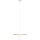 Lampada a sospensione con cavo SUNPLISS 1xG9/10W/230V Ø 30 cm, dorato/crema
