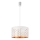 Lampada a sospensione con cavo ULLE 1xE27/15W/230V bianca