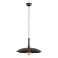 Lampada a sospensione con cavo YUMI 1xE27/15W/230V nera