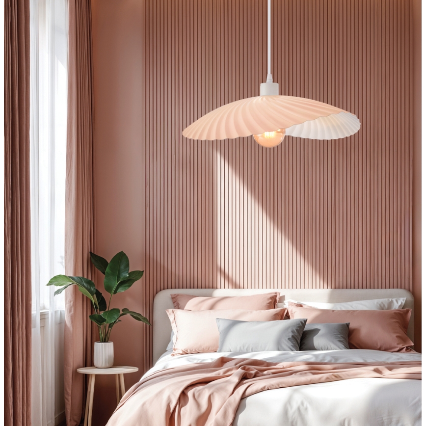 Lampada a sospensione DANCE 1xE27/40W/230V rosa