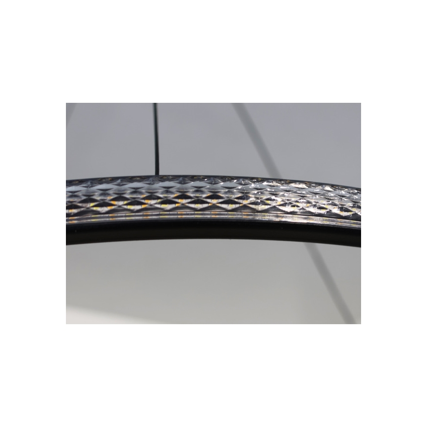 Lampadario LED dimmerabile a sospensione con cavo LED/55W/230V 3000-6500K Ø 60 cm + telecomando