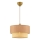 Lampada a sospensione ECHO 1xE27/60W/230V beige