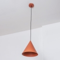 Lampada a sospensione ETNA 1xE27/15W/230V Ø 18,5 cm arancione
