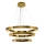 Lampada a sospensione JESI LED/99W/230V 3000K Ø 100 cm Bronzo
