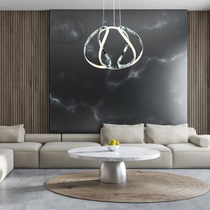 Lampada a sospensione LED a cavo GLOBE LED/50W/230V