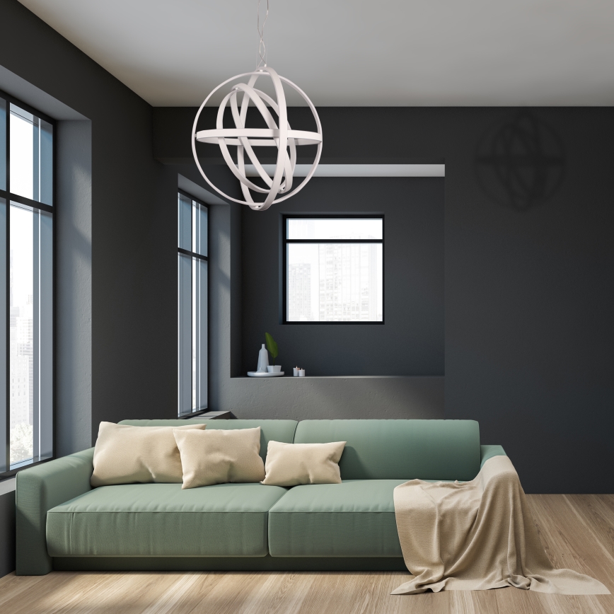 Lampada a sospensione LED COPERNICUS LED/260W/230V bianca