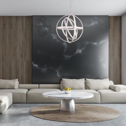 Lampada a sospensione LED COPERNICUS LED/260W/230V bianca