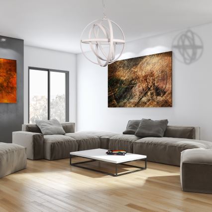 Lampada a sospensione LED COPERNICUS LED/260W/230V bianca