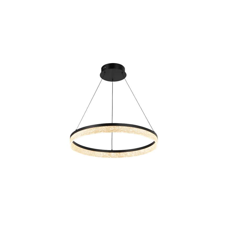 Lampadario LED dimmerabile a sospensione su cavo ALIANZ, 60W/230V, 3000–6000K, Ø 80 cm + telecomando