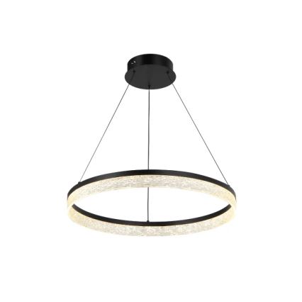 Lampadario LED dimmerabile a sospensione su cavo ALIANZ, 60W/230V, 3000–6000K, Ø 80 cm + telecomando