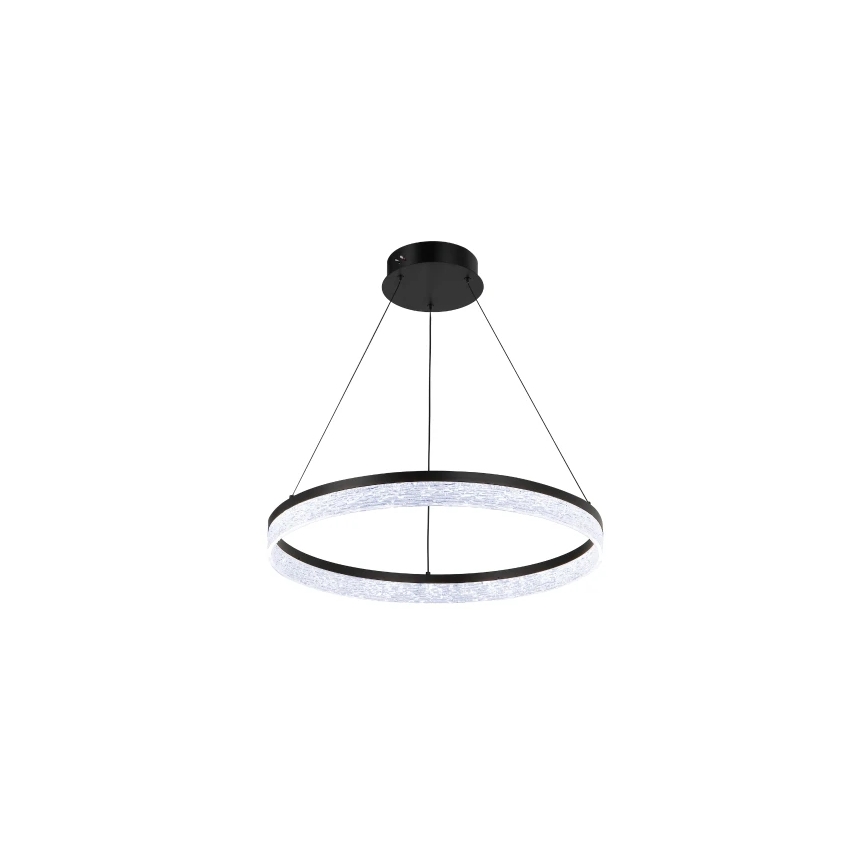 Lampadario LED dimmerabile a sospensione su cavo ALIANZ, 60W/230V, 3000–6000K, Ø 80 cm + telecomando