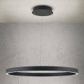 Lampada a sospensione LED dimmerabile su cavo KOLK LED/80W/230V 2700/3000/4000K Ø 80 cm nero