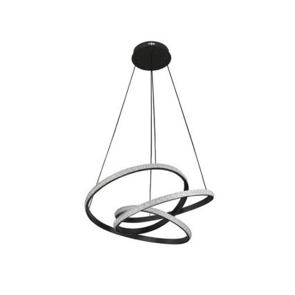 Lampadario a sospensione LED dimmerabile su cavo LED/90W/230V 3000-6500K Ø 47 cm + telecomando