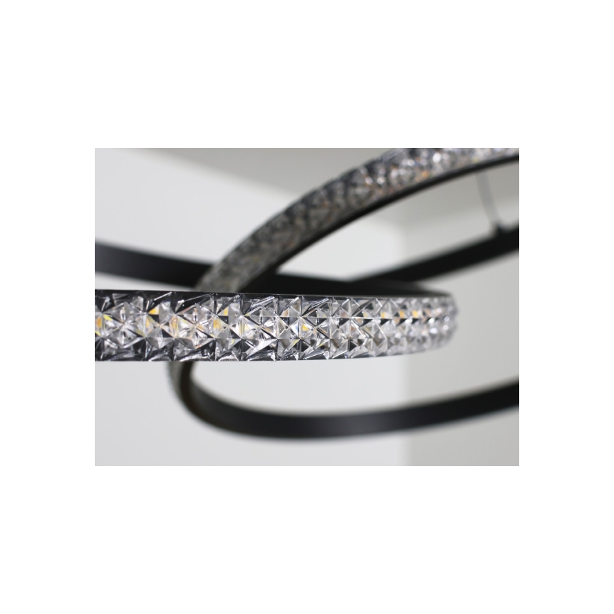 Lampadario a sospensione LED dimmerabile su cavo LED/90W/230V 3000-6500K Ø 47 cm + telecomando