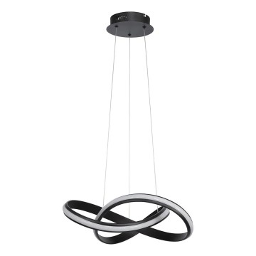 Lampada a sospensione LED dimmerabile su cavo SALO LED/28W/230V 3000K nero