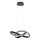 Lampada a sospensione LED dimmerabile su cavo SALO LED/28W/230V 3000K nero