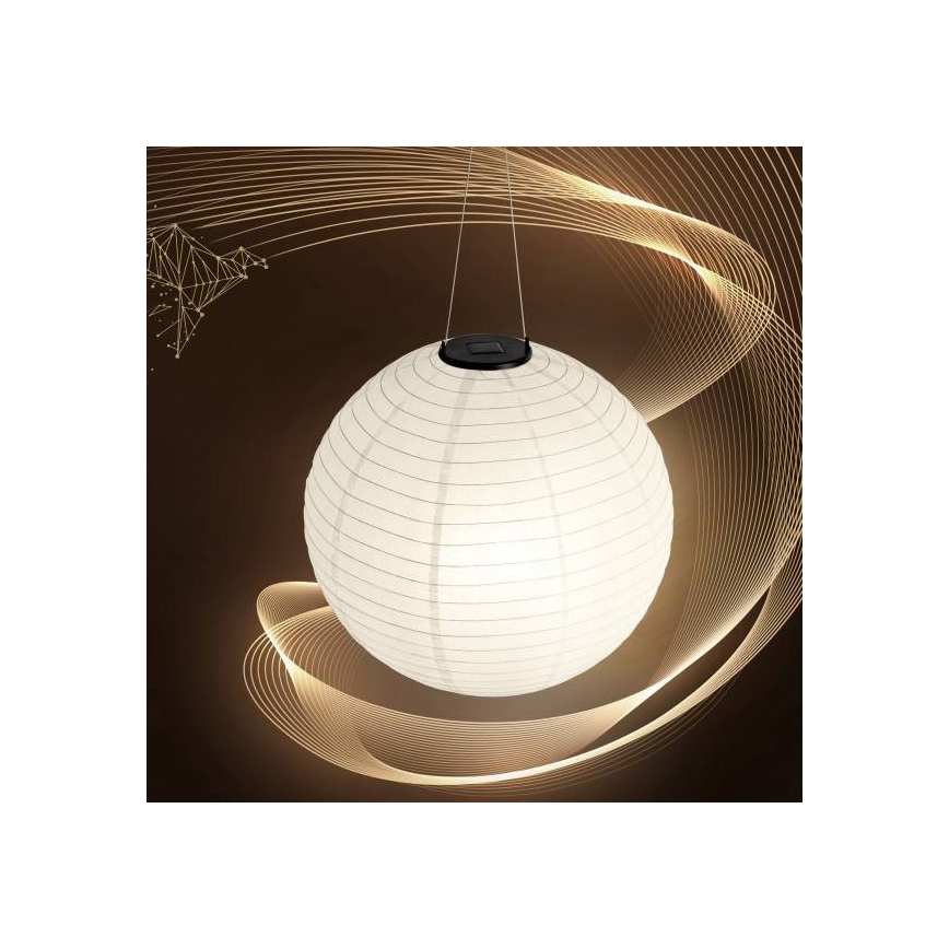 Lampada a sospensione LED Solar ORIGAMI LED/0,08W/1,2V 300mAh d. 30 cm IP44