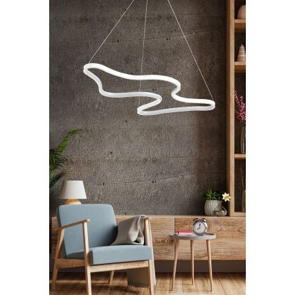 Lampada a sospensione LED su cavo ARTISAN LED/36W/230V 6500K bianco