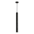 Lampada a sospensione LED su cavo LEONARD LED/7W/230V nera