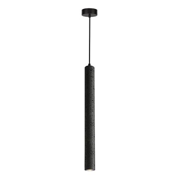 Lampada a sospensione LED su cavo LEONARD LED/7W/230V nera