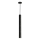Lampada a sospensione LED su cavo LEONARD LED/7W/230V nera