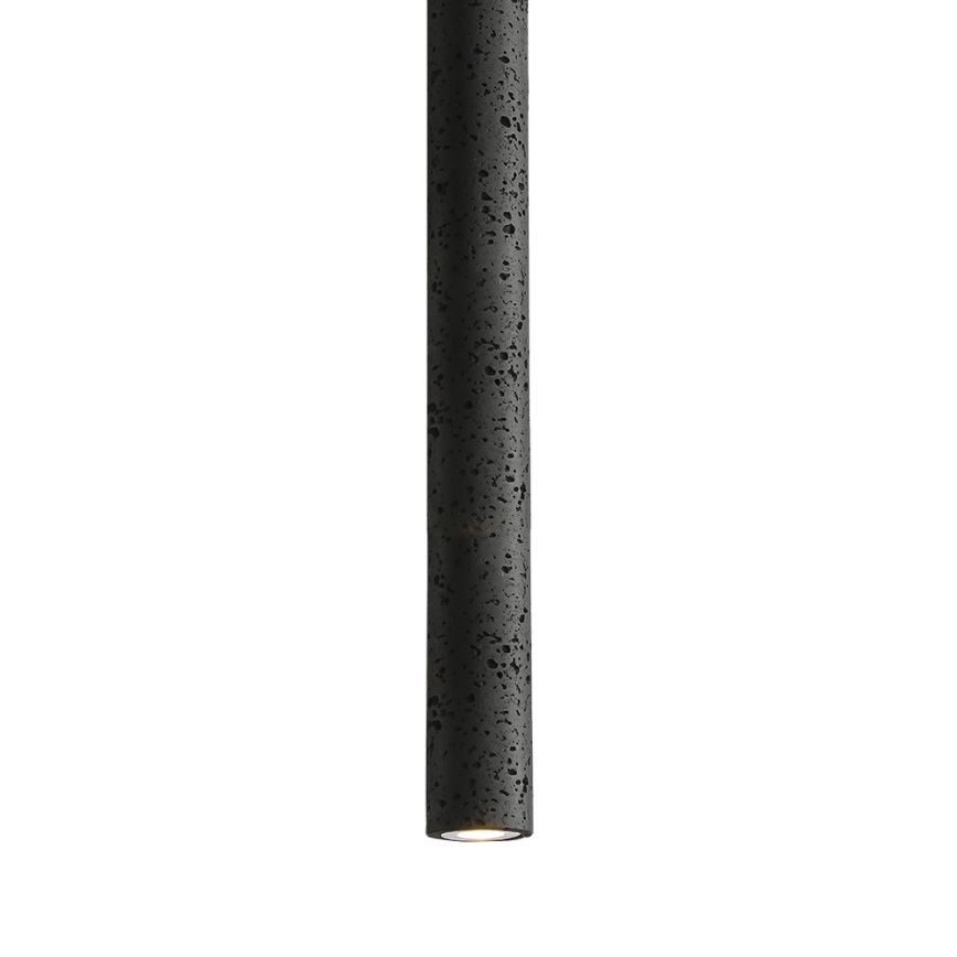 Lampada a sospensione LED su cavo LEONARD LED/7W/230V nera