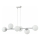 Lampada a sospensione MADDIE 5xE14/5W/230V Cromo lucido