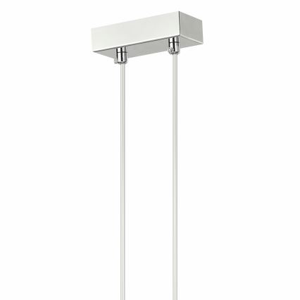 Lampada a sospensione MADDIE 5xE14/5W/230V Cromo lucido