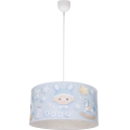 Lampada a sospensione per cameretta KIDS ROOM 1xE27/60W/230V Ø 40 cm astronauta