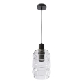 Lampada a sospensione RADON 1xE27/40W/230V trasparente