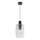 Lampada a sospensione RADON 1xE27/40W/230V trasparente