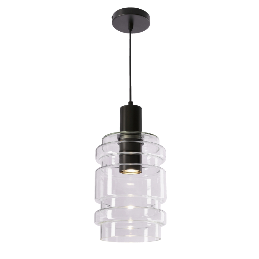 Lampada a sospensione RADON 1xE27/40W/230V trasparente