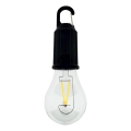 Lampada a sospensione ricaricabile da esterno dimmerabile LED/3W/5V 400 mAh IP44