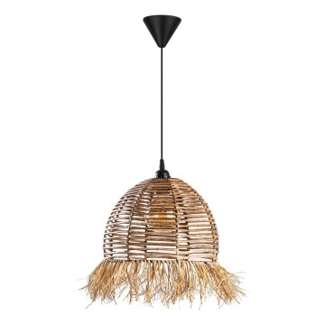 Lampada a sospensione RUYO 1xE27/40W/230V marrone