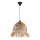 Lampada a sospensione RUYO 1xE27/40W/230V marrone