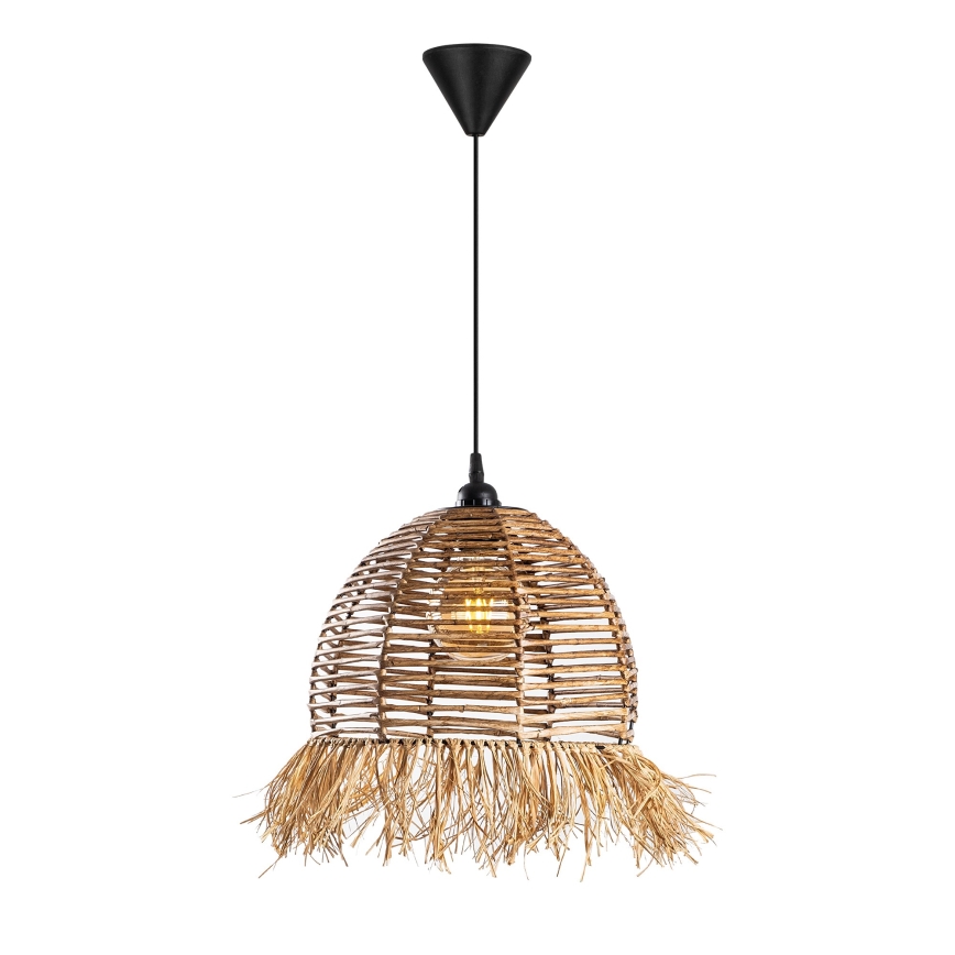 Lampada a sospensione RUYO 1xE27/40W/230V marrone