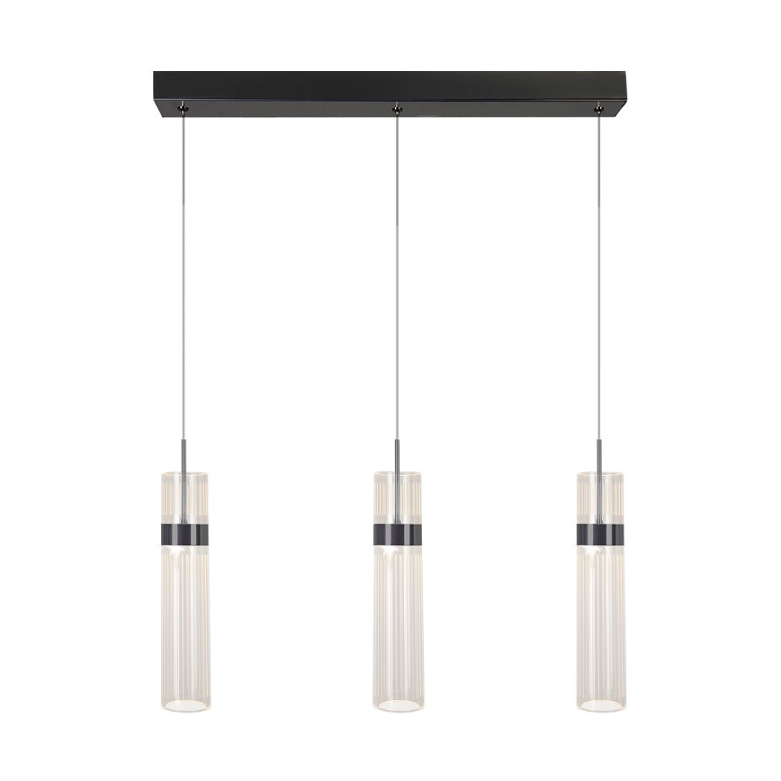 Lampada a sospensione su cavo AMBIENTE 3xLED/6W/230V 3000/4000/6000K nero